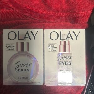 Olay Super Serum and Super Eyes Set